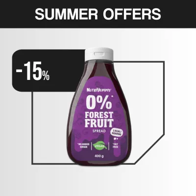NUTRIYUMMY 0% SYRUP FOREST FRUITS 425ML