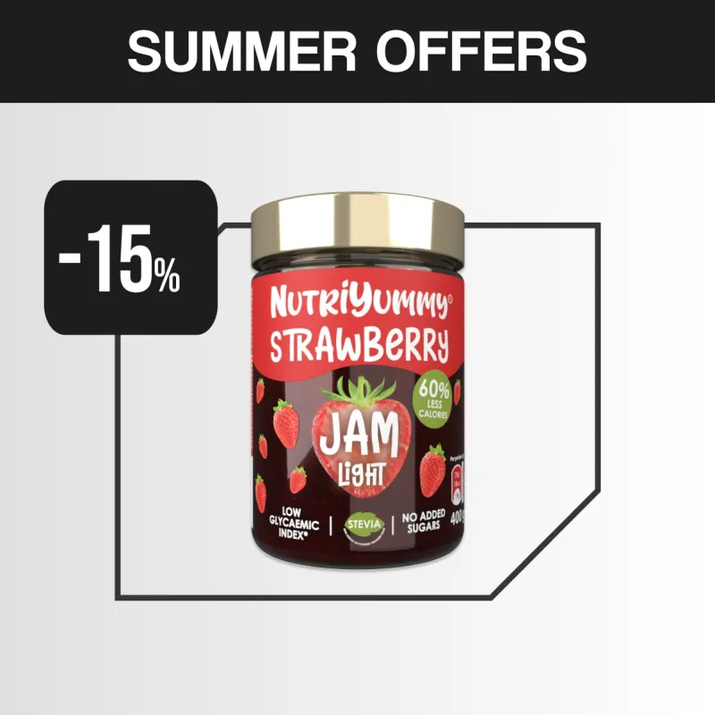 NUTRIYUMMY STRAWBERRY JAM LIGHT 400 G