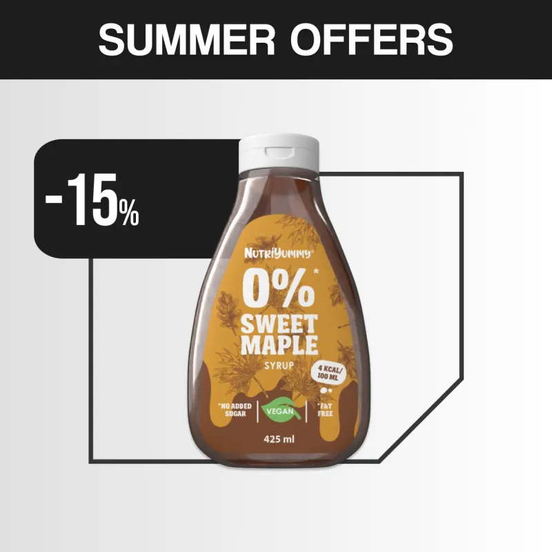 NUTRIYUMMY 0% MAPLE SYRUP 425ML