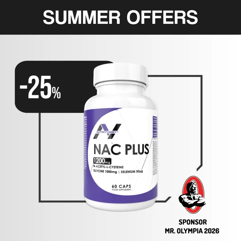 NUTRIYUMMY NAC PLUS 60 CAPS