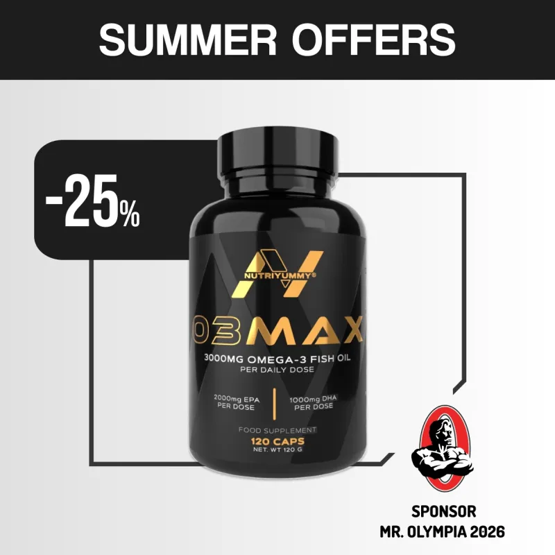 NUTRIYUMMY O3MAX 120 CAPS