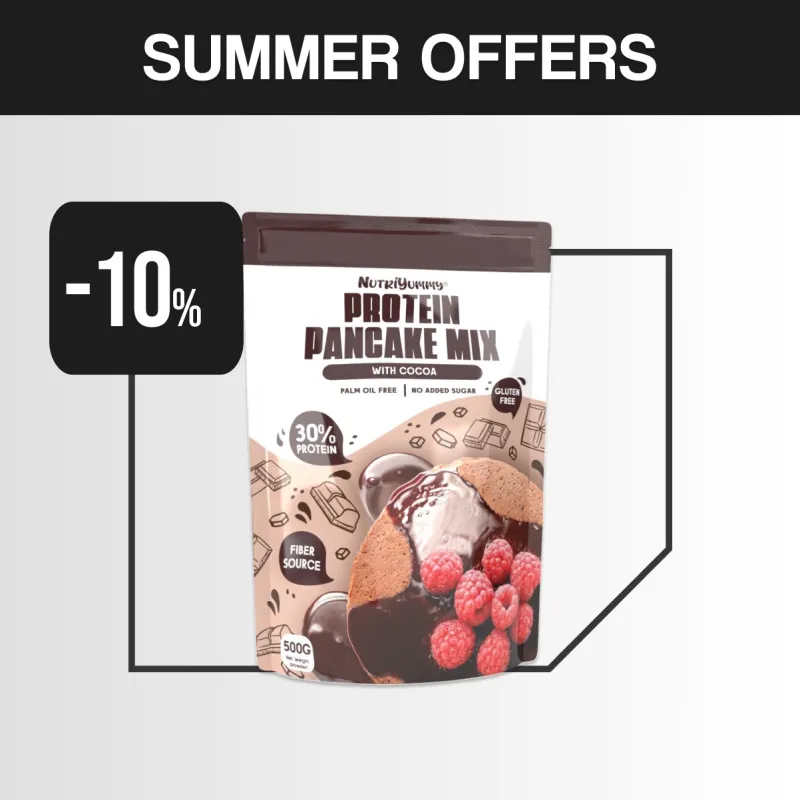 NUTRIYUMMY PROTEIN PANCAKES MIX CHOCOLATE 500g