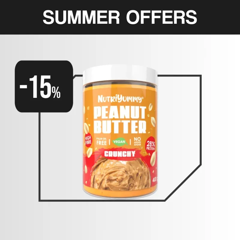 NUTRIYUMMY ΦΥΣΤΙΚΟΒΟΥΤΥΡΟ CRUNCHY 400G 