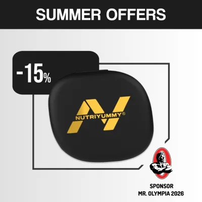 NUTRIYUMMY PILLBOX BLACK - GOLD