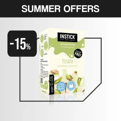INSTICK ΡΟΦΗΜΑ ΣΕ ΣΚΟΝΗ ΓΙΑ 0,5lt ΦΙΣΤΙΚΙ (12 x σακουλάκι 2g)
