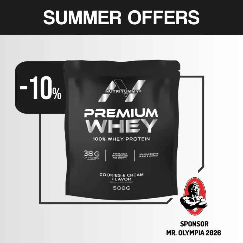 NUTRIYUMMY PREMIUM WHEY COOKIES & CREAM 500G