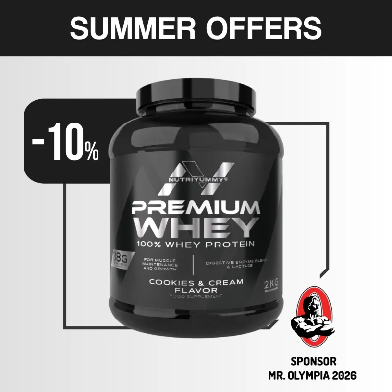 NUTRIYUMMY PREMIUM WHEY COOKIES & CREAM 2KG