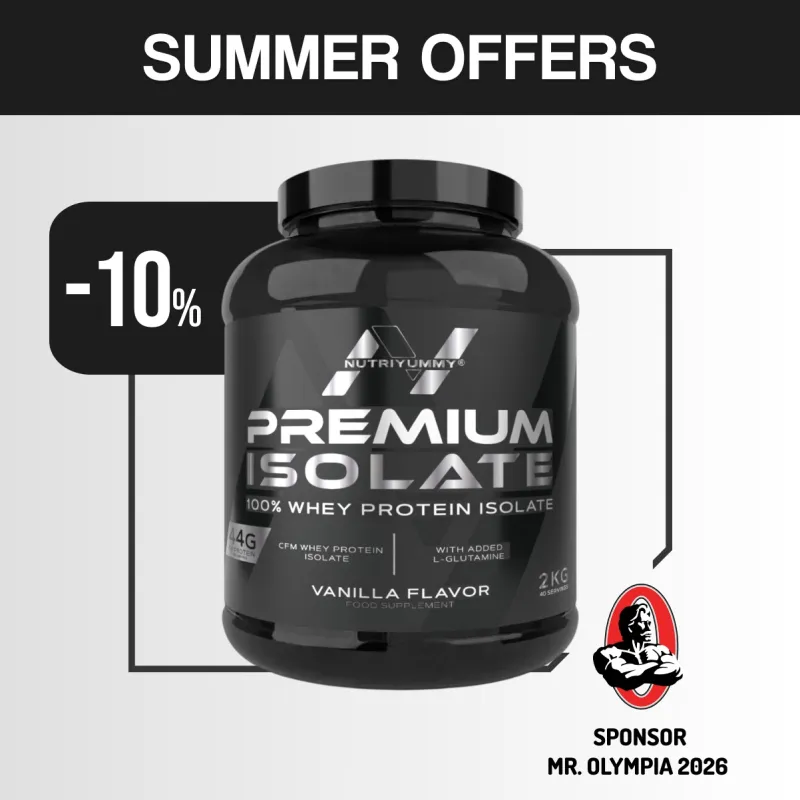 NUTRIYUMMY PREMIUM ISOLATE VANILLA 2KG