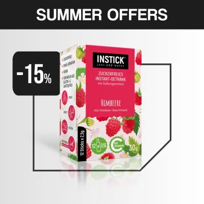 INSTICK ΡΟΦΗΜΑ ΣΕ ΣΚΟΝΗ ΓΙΑ 0,5lt ΒΑΤΟΜΟΥΡΟ (12 x σακουλάκι 2,5g)