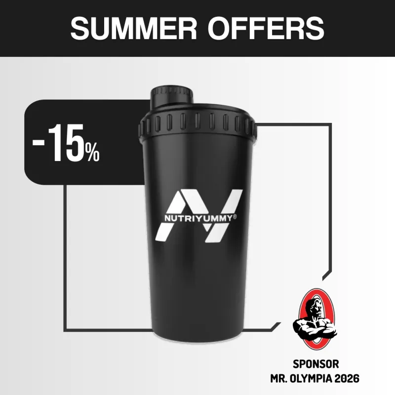 NUTRIYUMMY SHAKER BLACK 700ml 