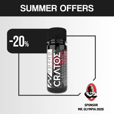 NUTRIYUMMY CRATOS PREWORKOUT SHOT GRAPEFRUIT 60ML