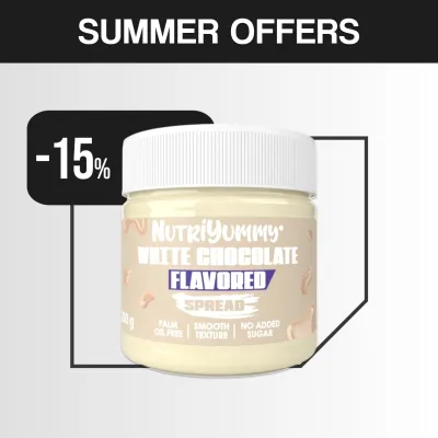 NUTRIYUMMY WHITE CHOCOLATE FLAVORED SPREAD 200g