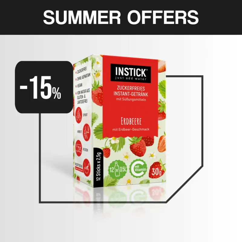 INSTICK ΡΟΦΗΜΑ ΣΕ ΣΚΟΝΗ ΓΙΑ 0,5lt ΦΡΑΟΥΛΑ (12 x σακουλάκι 2,5g)