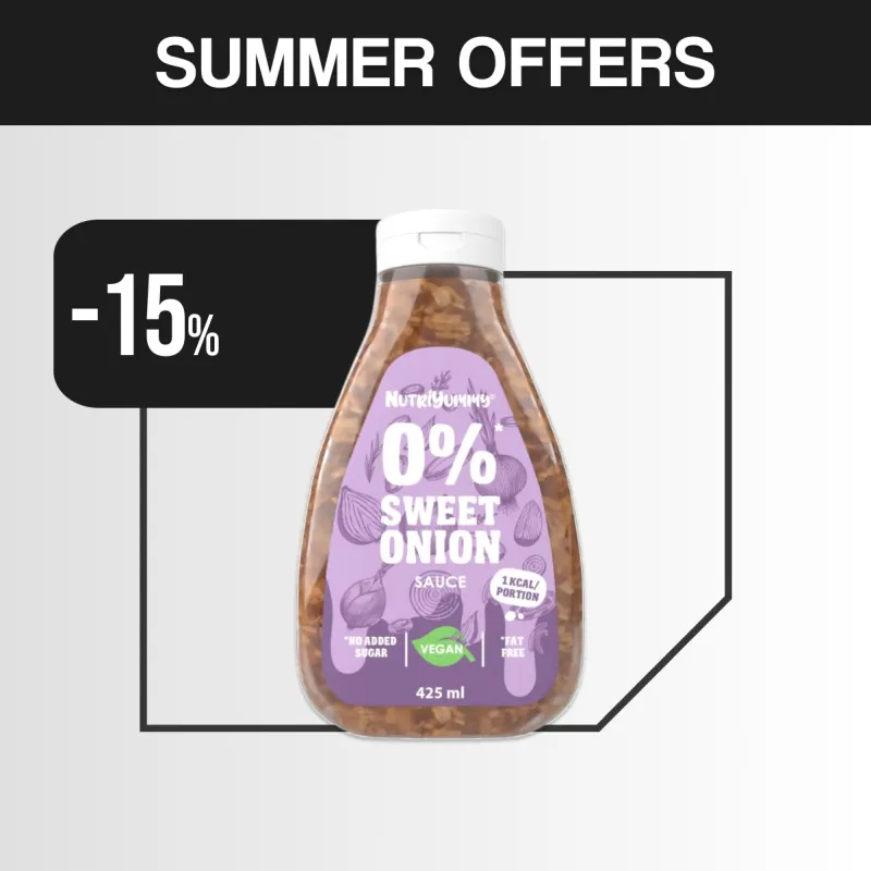 NUTRIYUMMY 0% SAUCE SWEET ONION 425ML