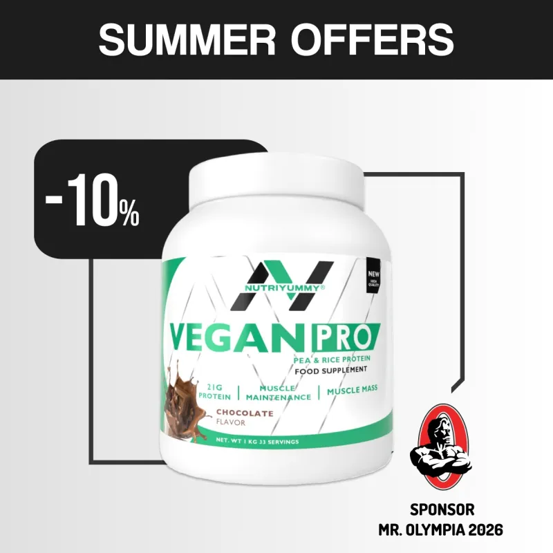 NUTRIYUMMY PREMIUM VEGAN PROTEIN CHOCOLATE 1KG