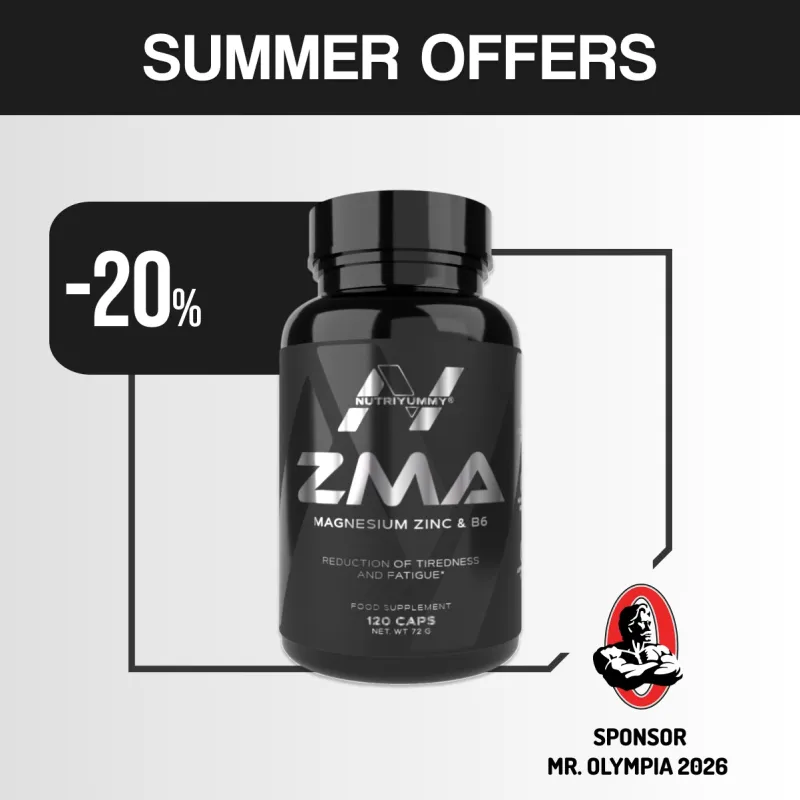 NUTRIYUMMY ZMA 120 CAPS